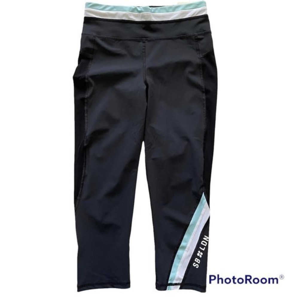 Sweaty Betty London Gray "The Zero Gravity" Womens Athletic‎ Capri Leggings, S